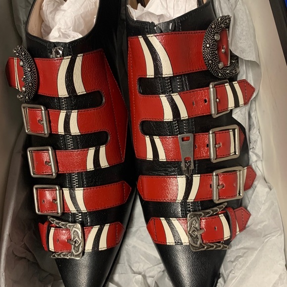 Gucci Mens Quebec Buckle Shoes main image 10